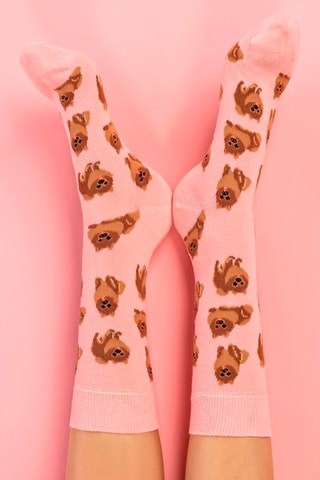 3 paires de chaussettes  - Bleu et rose