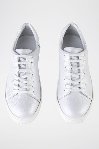 Baskets en cuir  - Blanc