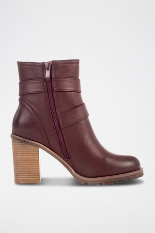 Bottines  - Rouge