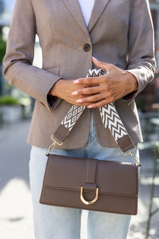 Sac bandoulière  - Marron