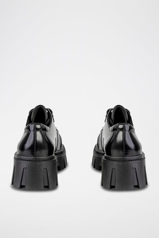 Derbys à talons   - Noir