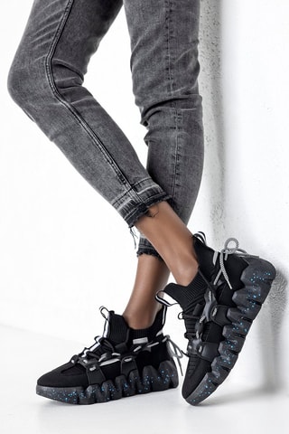 Baskets plateformes  - Noir