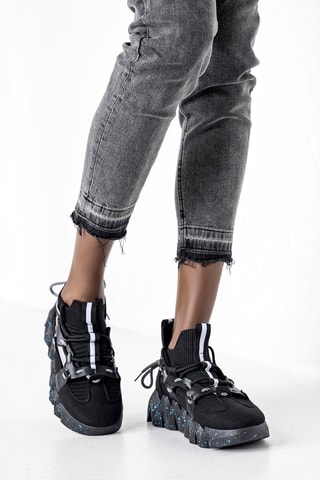 Baskets plateformes  - Noir