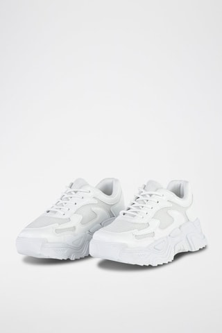 Baskets plateformes  - Blanc