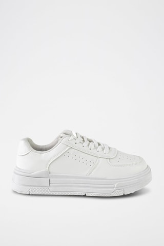 Baskets plateformes   - Blanc