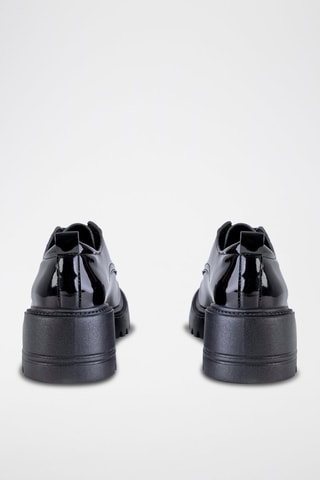 Derbys à talons  - Noir