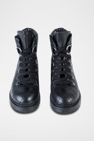 Boots en cuir  - Noir