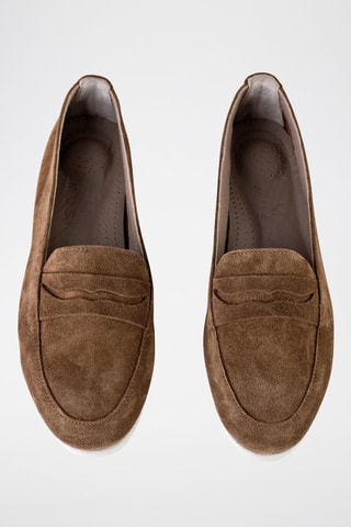 Mocassins en cuir  - Marron