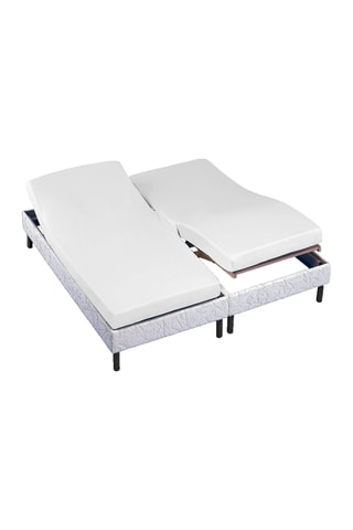 Katoenen Hoeslaken 80 Draad/cm²- Wit