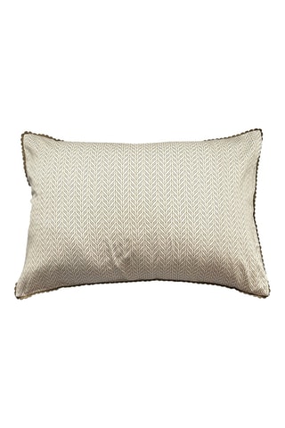 Katoensatijnen Kussensloop 120 Draad/cm² - Crèmekleurig en Roze