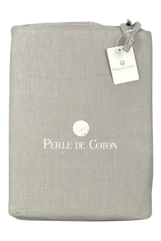 Linnen Overtrekset - Grijs