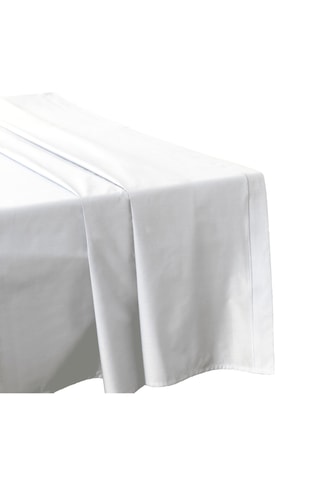 Katoenen Laken 80 Draad/cm²- Wit