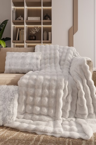 Plaid - Zilverkleurig - 150 x 200 cm