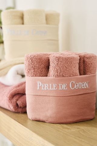 6 gastendoekjes - Roze - 50 x 30 cm