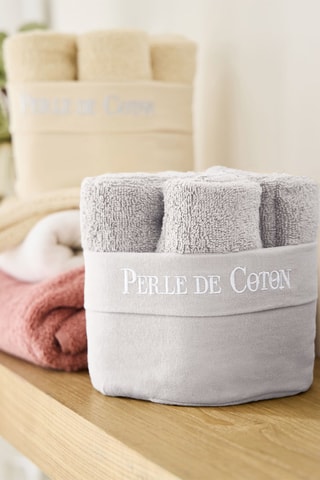 6 gastendoekjes - Grijs - 50 x 30 cm