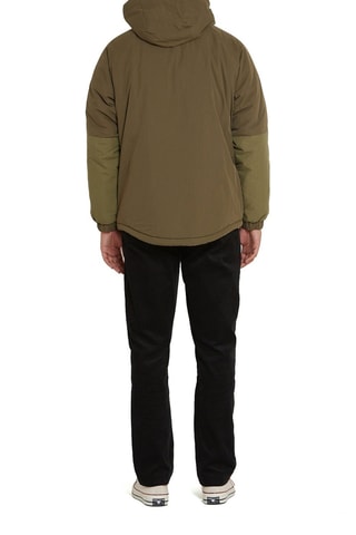 Veste à capuche - Vert olive