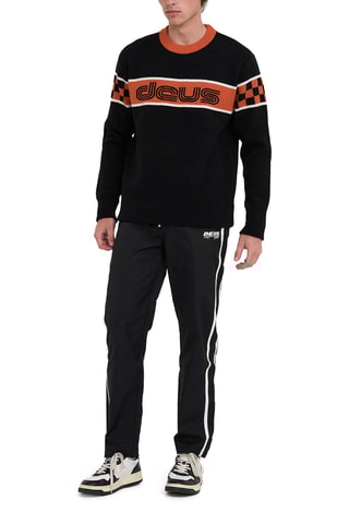 Pull polaire en laine - Noir