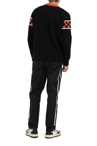 Pull polaire en laine - Noir