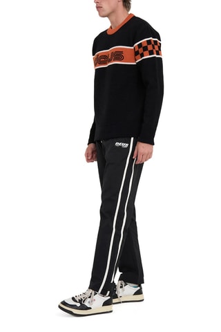 Pull polaire en laine - Noir