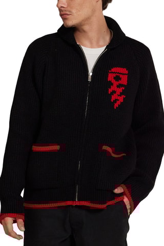 Gilet en laine - Noir