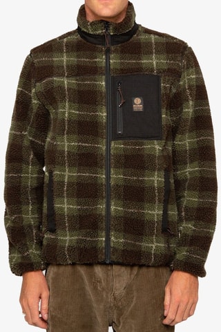 Veste - Kaki et marron