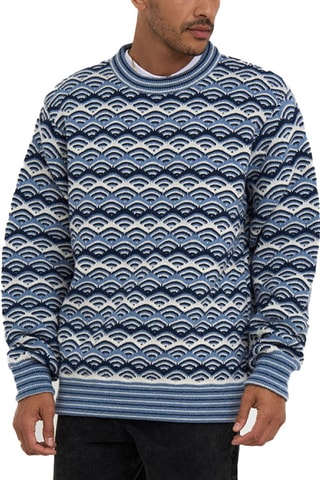 Pull en laine - Bleu cobalt