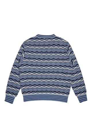 Pull en laine - Bleu cobalt