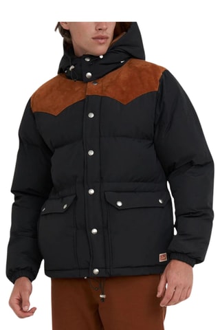 Doudoune à capuche - Noir