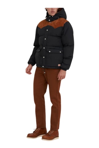 Doudoune à capuche - Noir