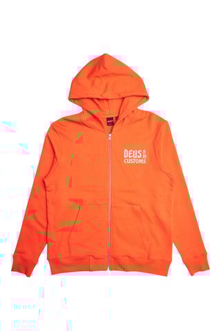 Sweat polaire à capuche - Rouge