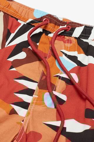 Short de bain - Rouge