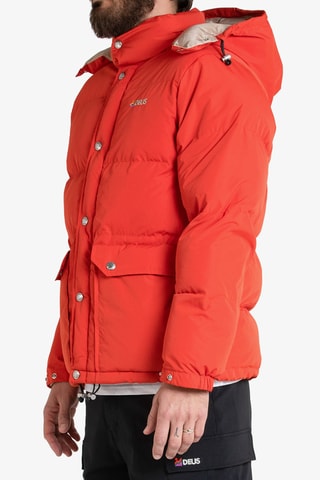 Doudoune à capuche - Rouge