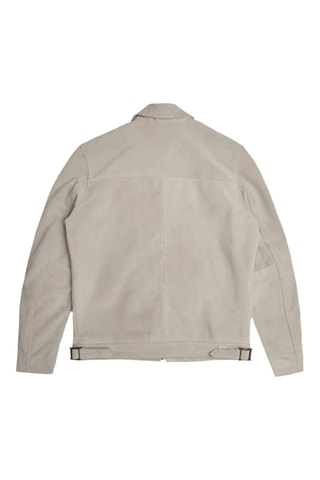 Veste en nubuck- Ivoire