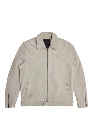 Veste en nubuck- Ivoire