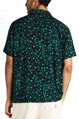 Chemise - Noir et vert clair