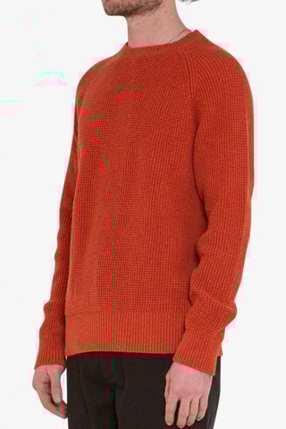 Pull en laine - Rouge brique