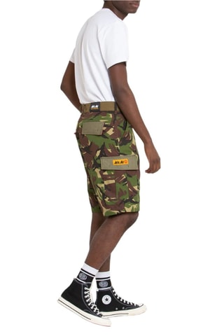 Bermuda - Marron foncé et vert foncé