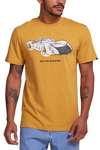 T-shirt en coton biologique - Jaune