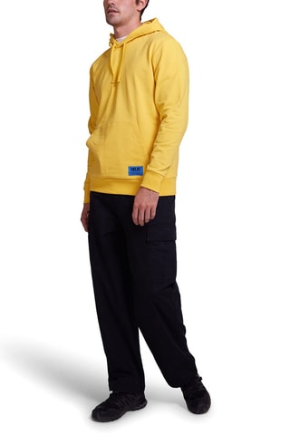 Sweat à capuche - Jaune