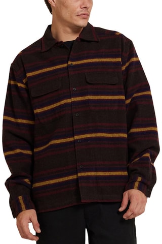 Chemise en laine - Marron