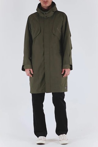 Parka à capuche - Vert olive