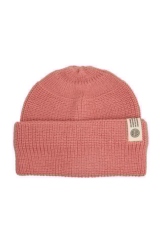Bonnet en laine - Corail