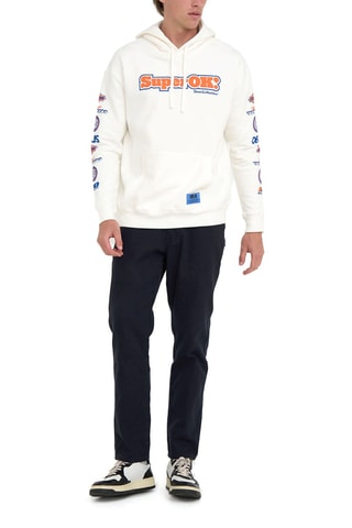 Sweat à capuche - Blanc