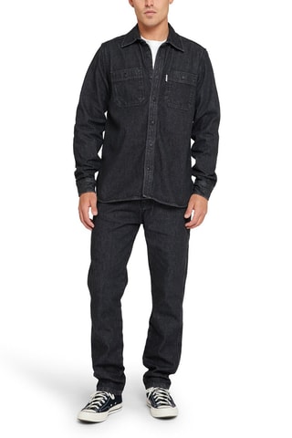 Chemise en jean - Noir