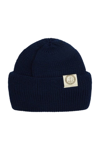 Bonnet en laine - Bleu marine