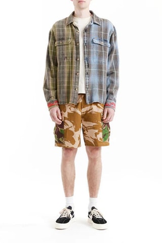 Chemise oversize fFanelle - Ciel