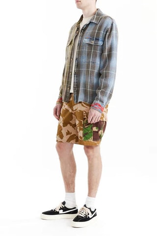 Chemise oversize fFanelle - Ciel