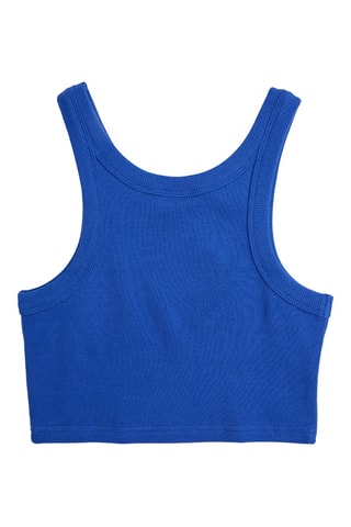 Crop top - Bleu électrique