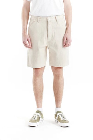 Short en jean relaxed - Ecru