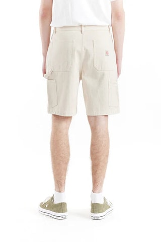 Short en jean relaxed - Ecru